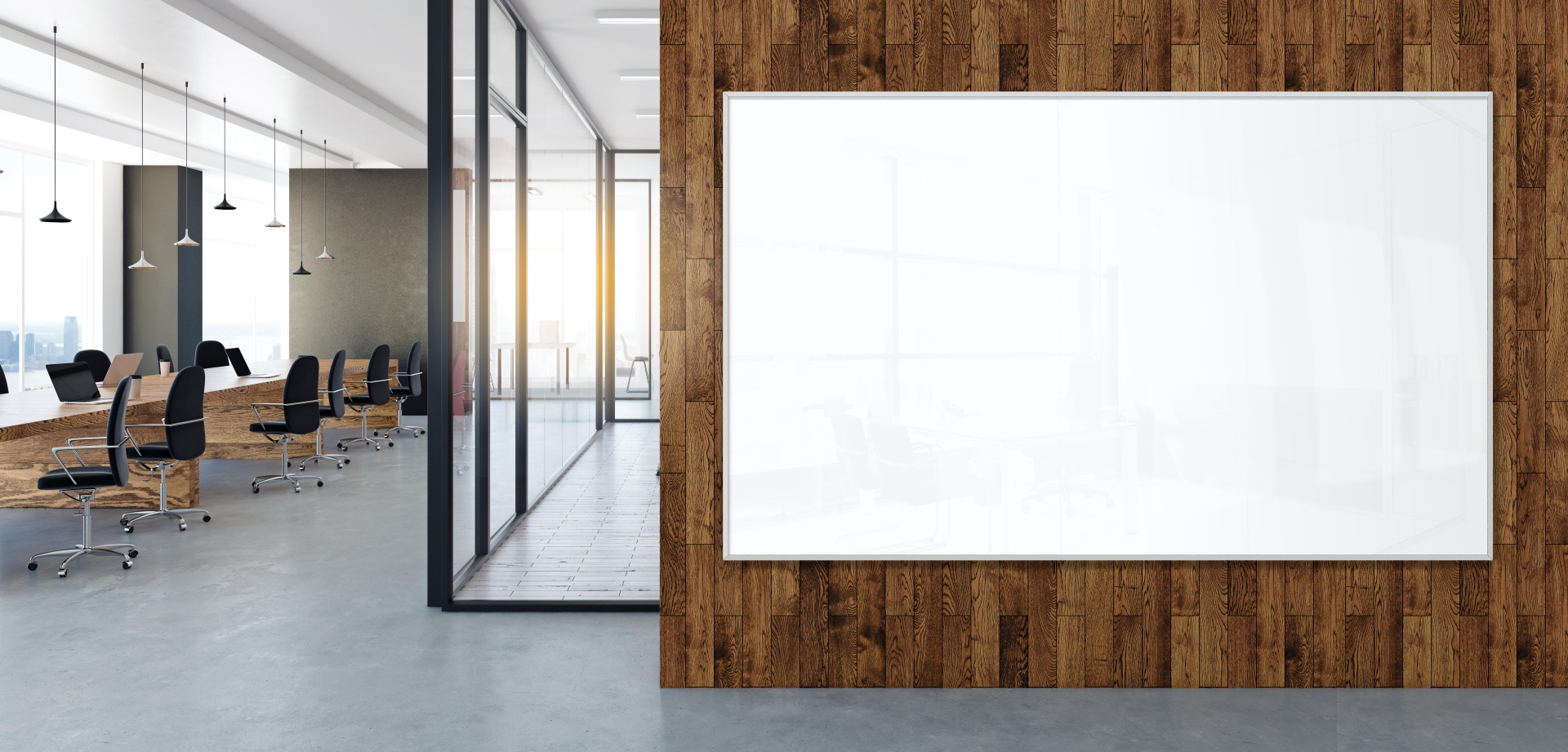 Bílá magnetická tabule na míru